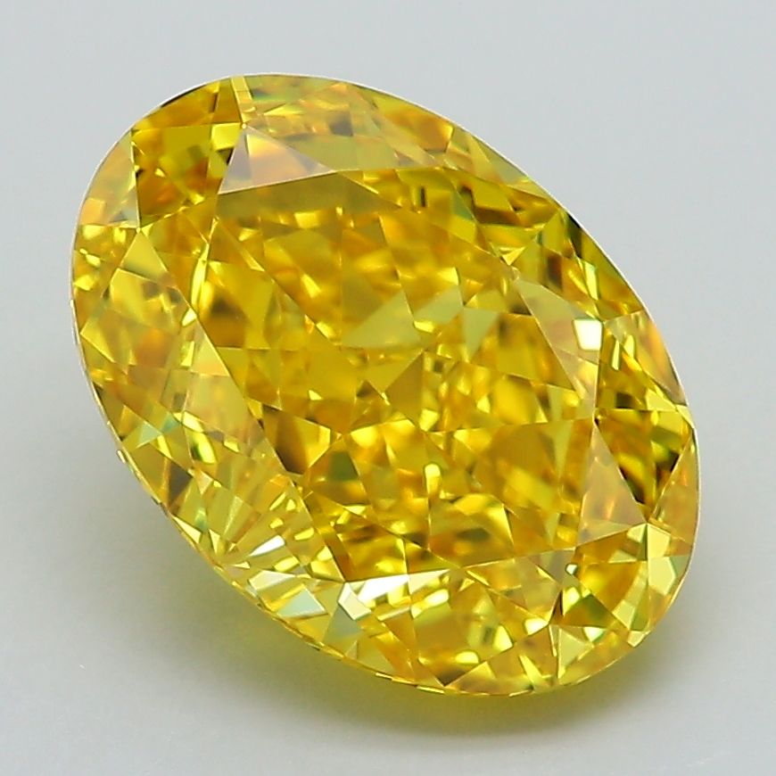 3.75 ct. oval Lab Grown Diamond front image