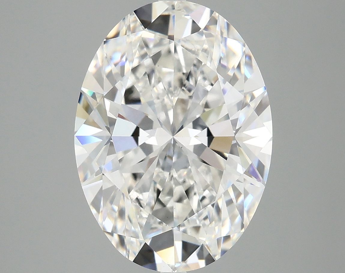 5.03 ct. oval Lab Grown Diamond front image