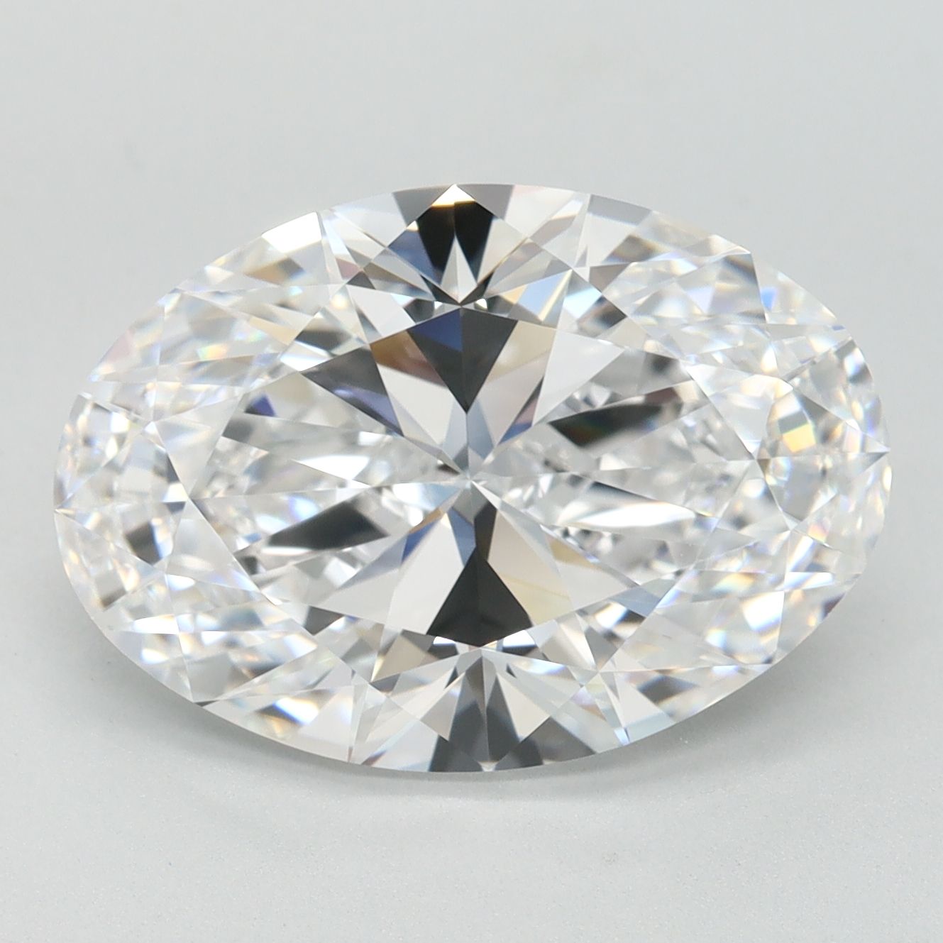 5.07 ct. oval Lab Grown Diamond front image