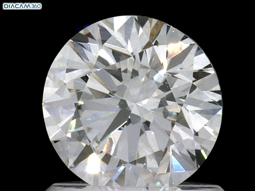 Diamant Rond 1.01 ct - Couleur H - Pureté SI1