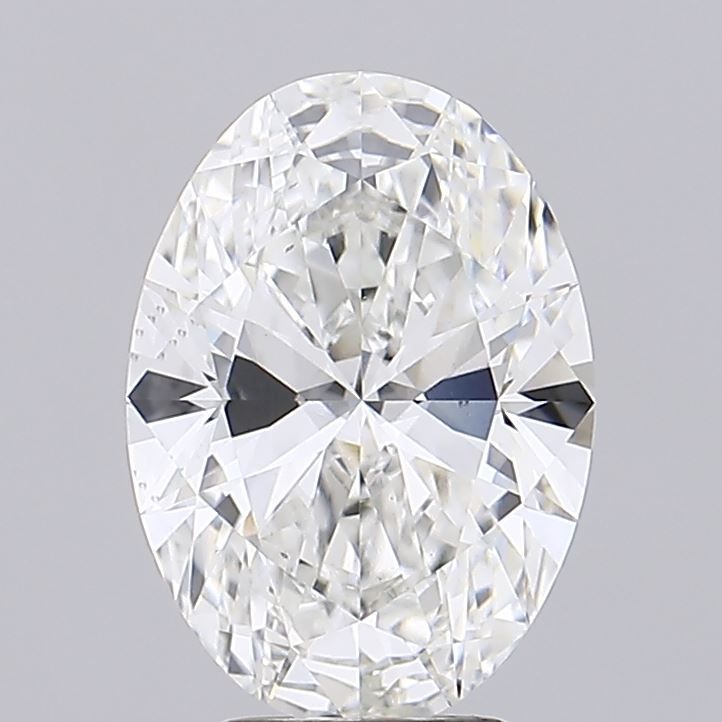 4.11 ct. oval Lab Grown Diamond front image