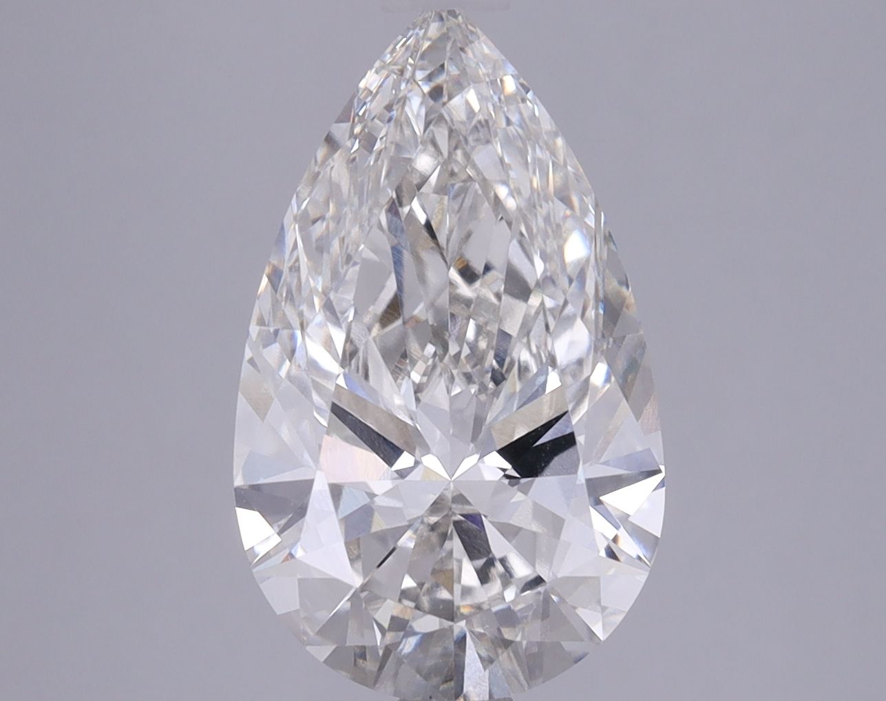 3.72 ct. pear Lab Grown Diamond front image