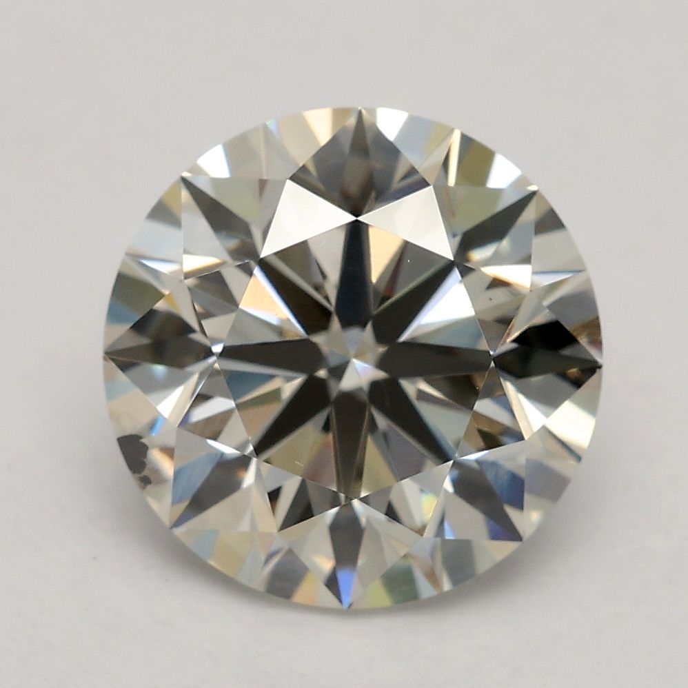 2.56 ct. round Lab Grown Diamond front image