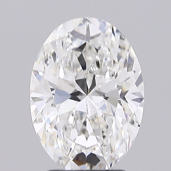 3.07 ct. oval Lab Grown Diamond front image