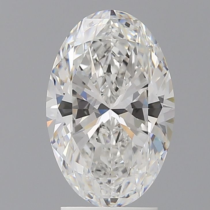 3.08 ct. oval Lab Grown Diamond front image