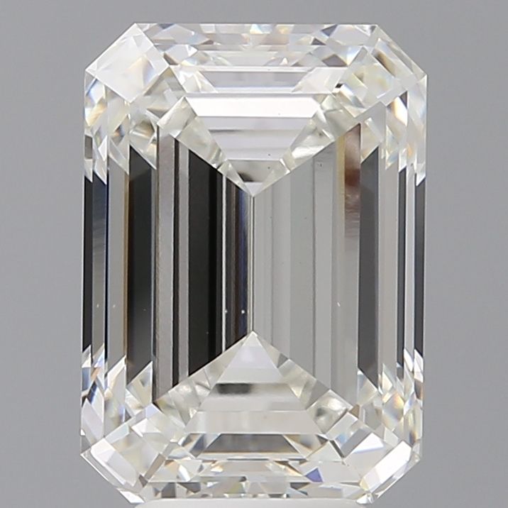 6.07 ct. emerald Lab Grown Diamond front image