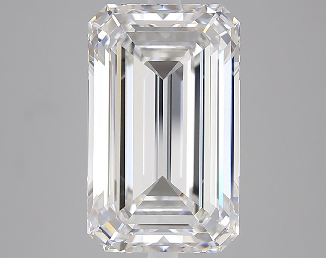 6.08 ct. emerald Lab Grown Diamond front image