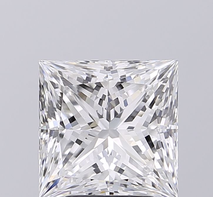 3.29 ct. princess Lab Grown Diamond front image
