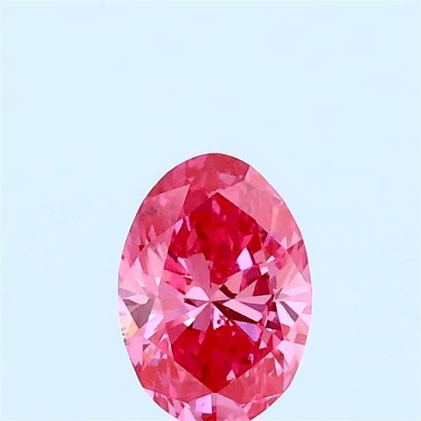 0.36 CT Fancy Vivid Pink OVAL