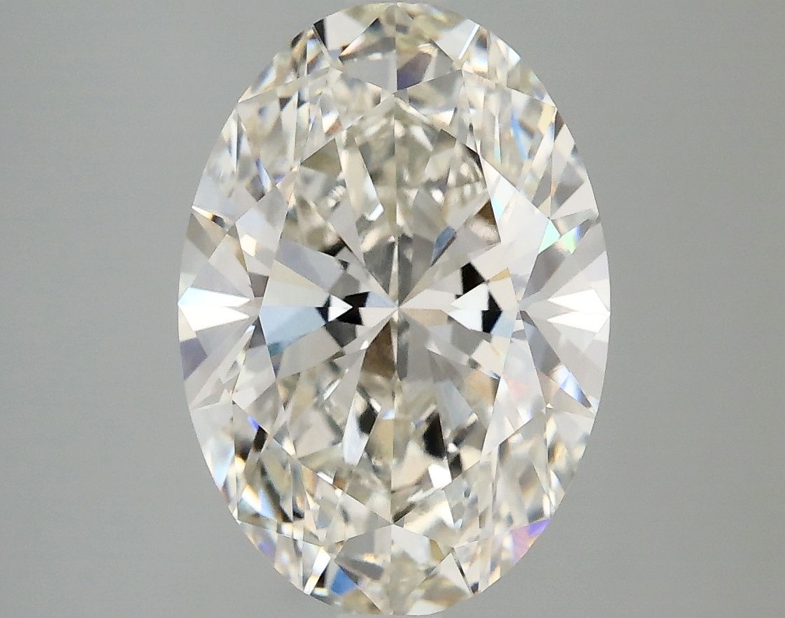 4.10 ct. oval Lab Grown Diamond front image
