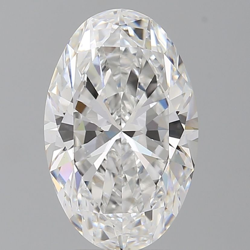 4.53 ct. oval Lab Grown Diamond front image