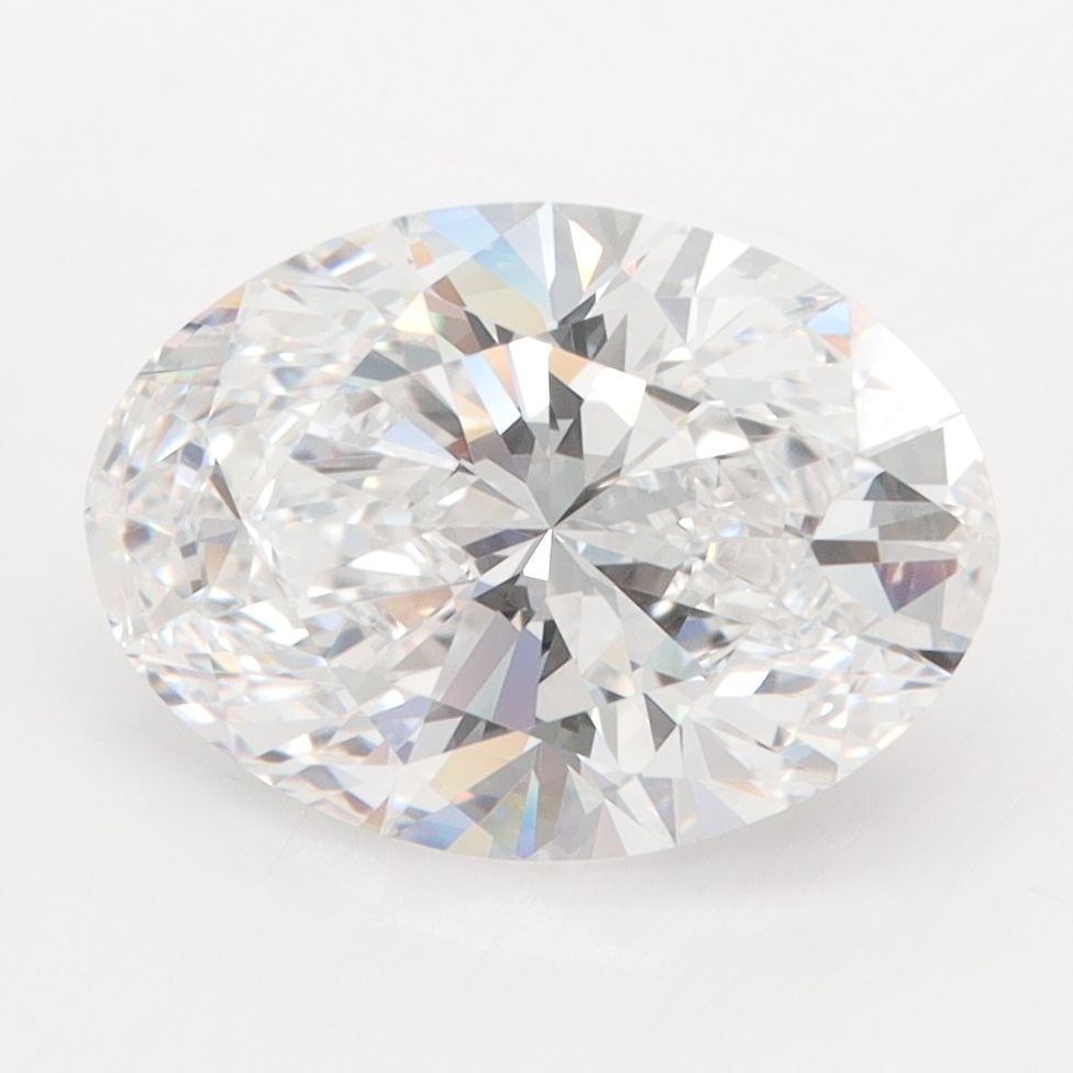 3.07 ct. oval Lab Grown Diamond front image