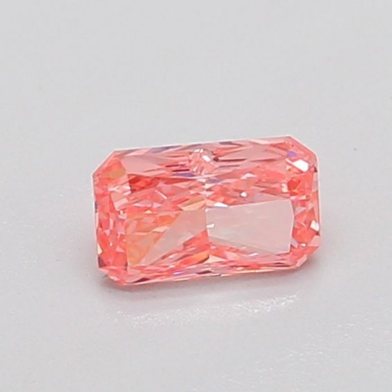 0.38 CT Fancy Vivid Pink RADIANT