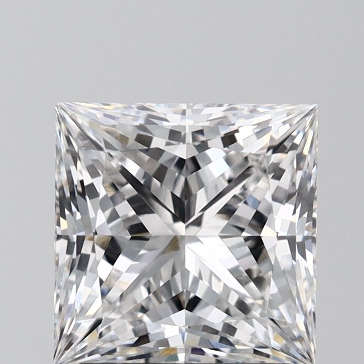 2.07 ct. princess Lab Grown Diamond front image