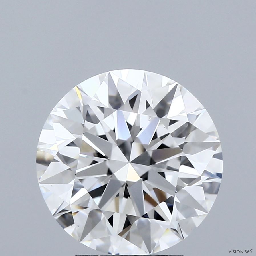 4.04 ct. round Lab Grown Diamond front image