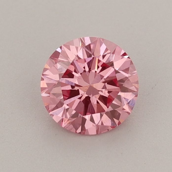 0.62 CT Fancy Vivid Pink ROUND