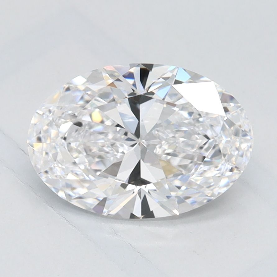 1.12 ct. oval Lab Grown Diamond front image