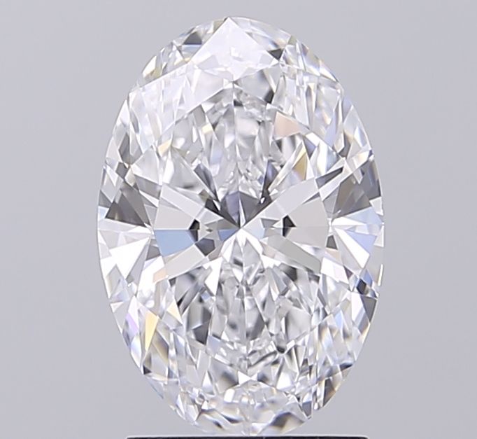 2.02 ct. oval Lab Grown Diamond front image