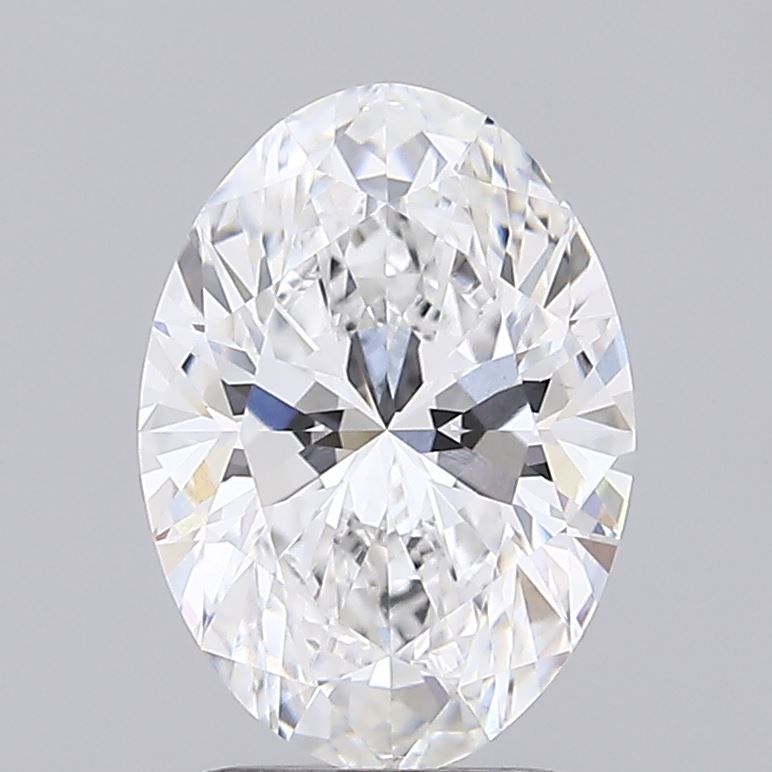 2.02 ct. oval Lab Grown Diamond front image