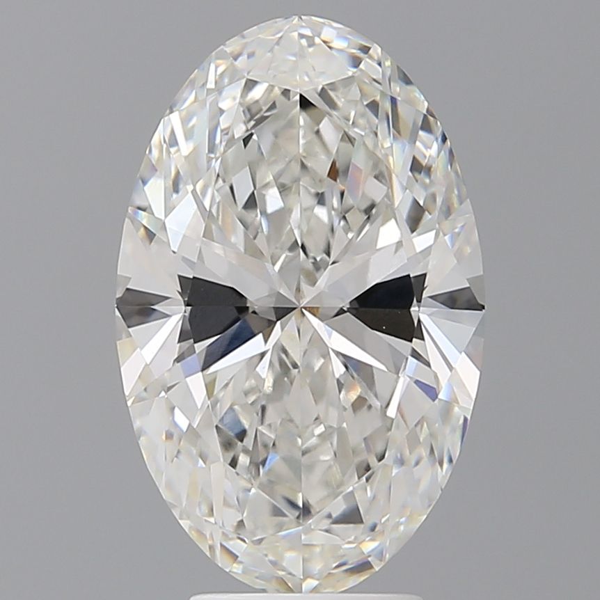 5.05 ct. oval Lab Grown Diamond front image