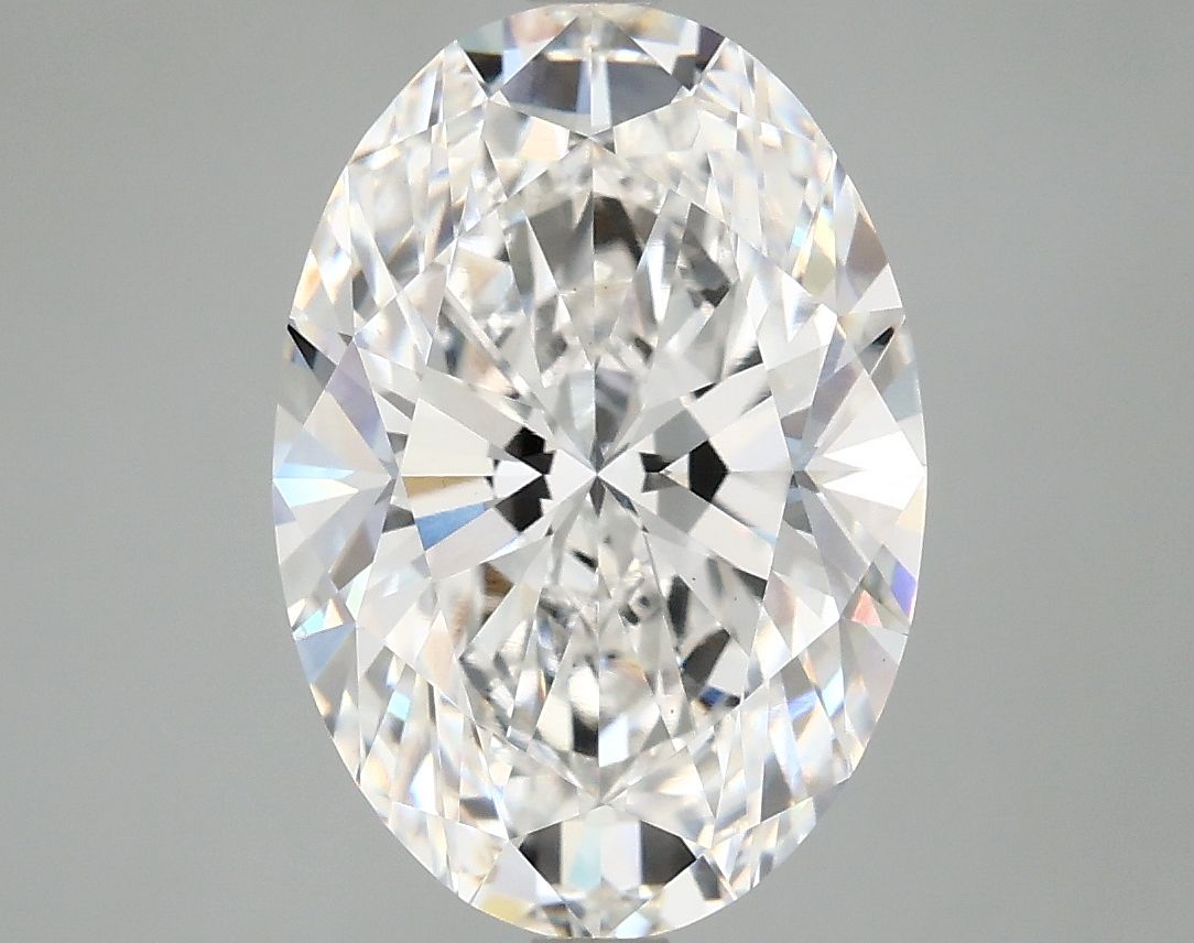 4.08 ct. oval Lab Grown Diamond front image