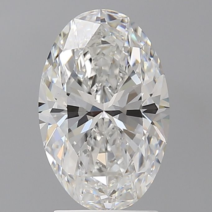 2.58 ct. oval Lab Grown Diamond front image