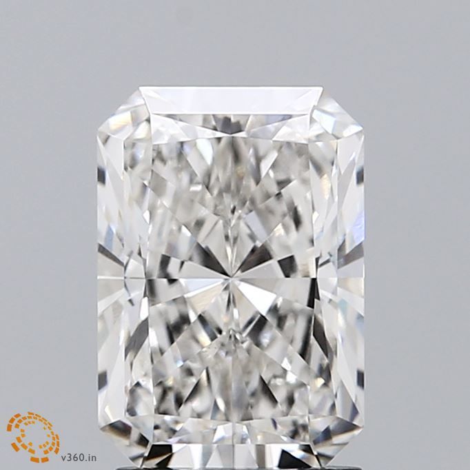 2.10 ct. radiant Lab Grown Diamond front image