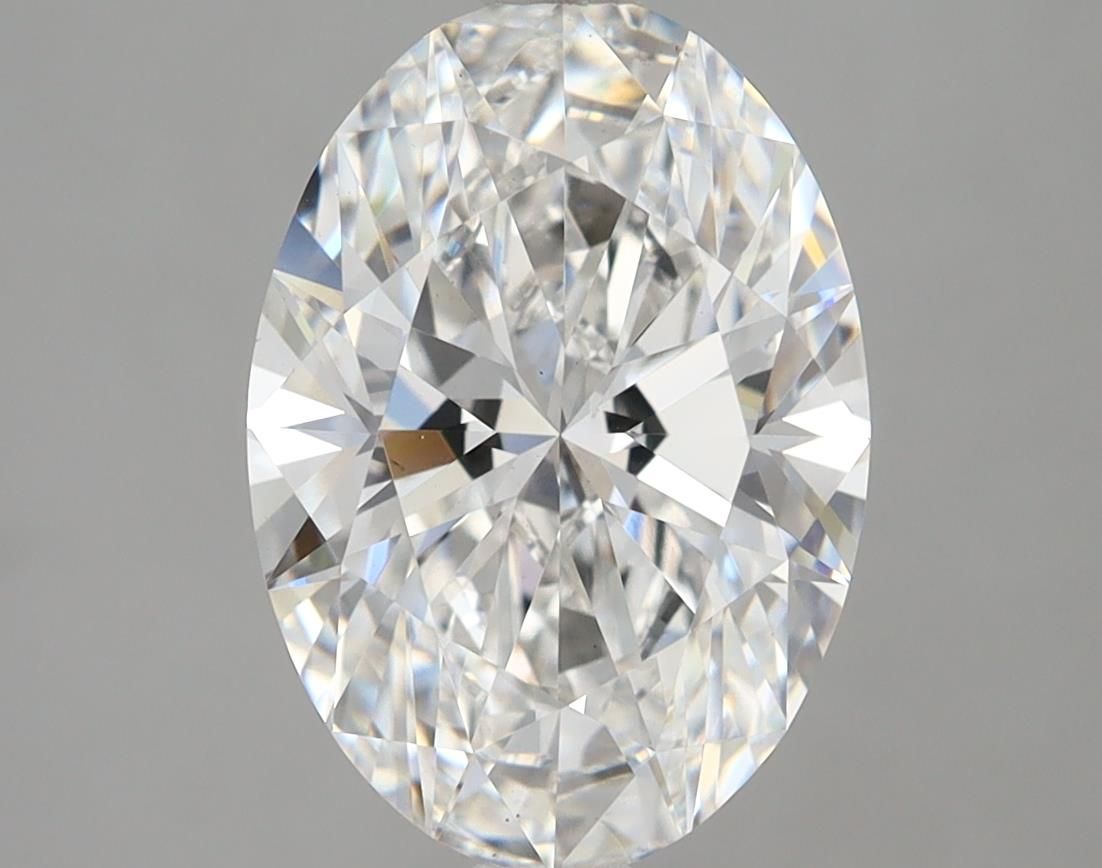 3.24 ct. oval Lab Grown Diamond front image