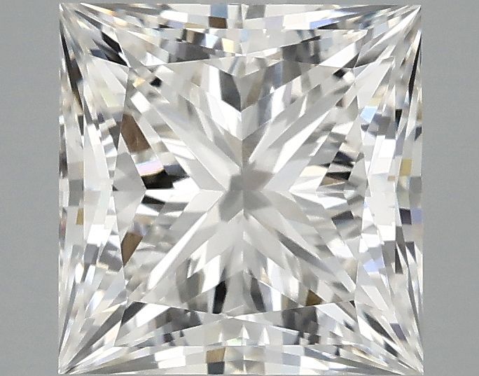 3.04 ct. princess Lab Grown Diamond front image