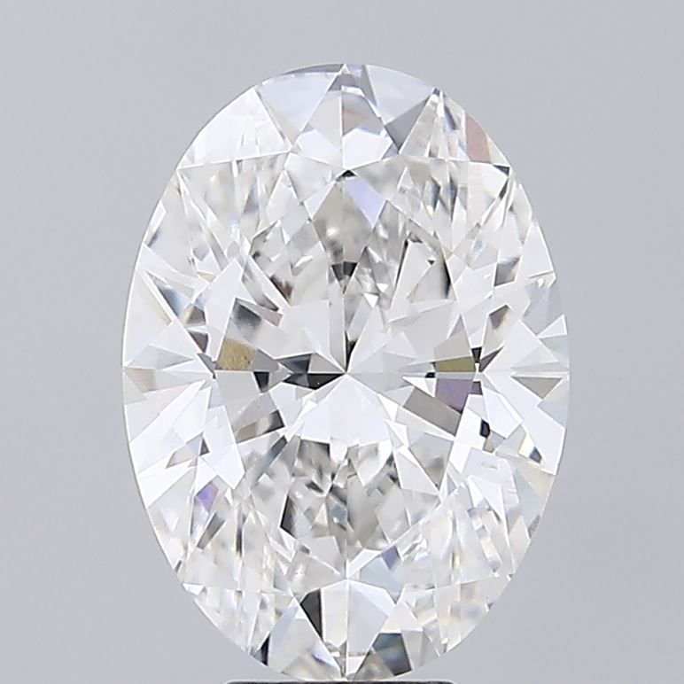 6.88 ct. oval Lab Grown Diamond front image