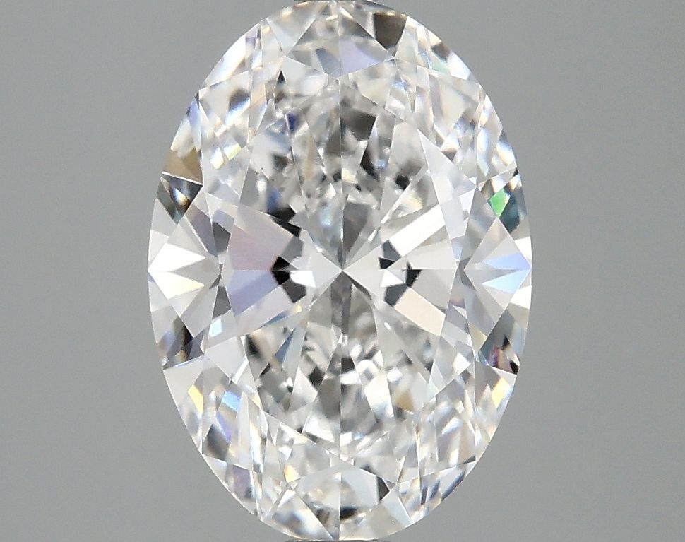 2.92 ct. oval Lab Grown Diamond front image