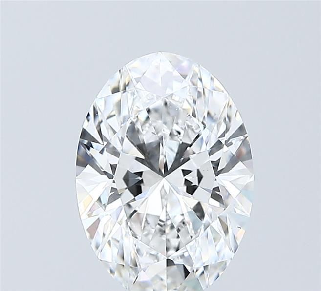 2.08 ct. oval Lab Grown Diamond front image