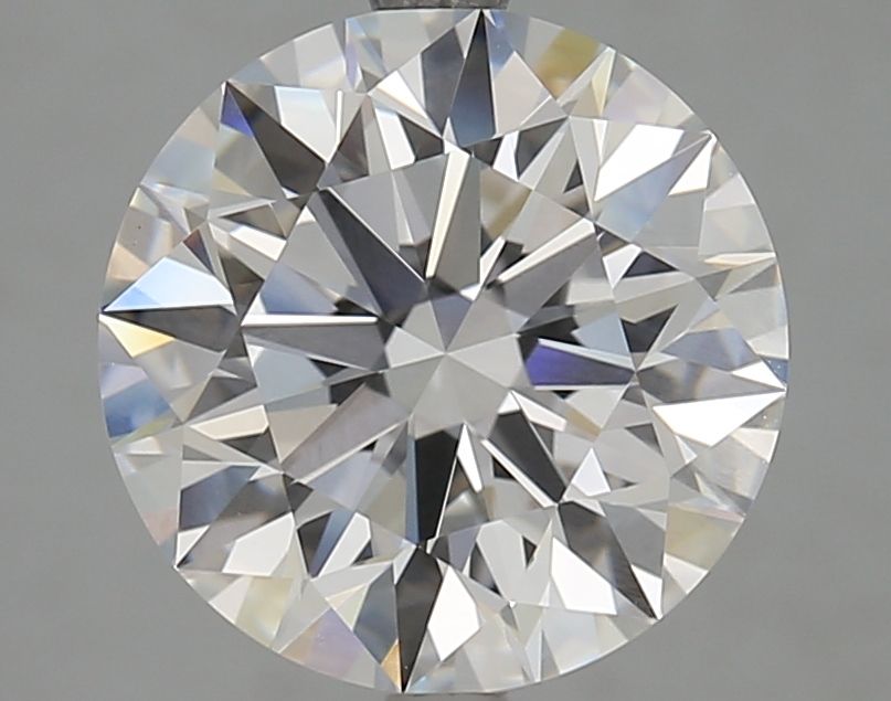 Diamant Rond 4.09 ct - Couleur D - Pureté IF