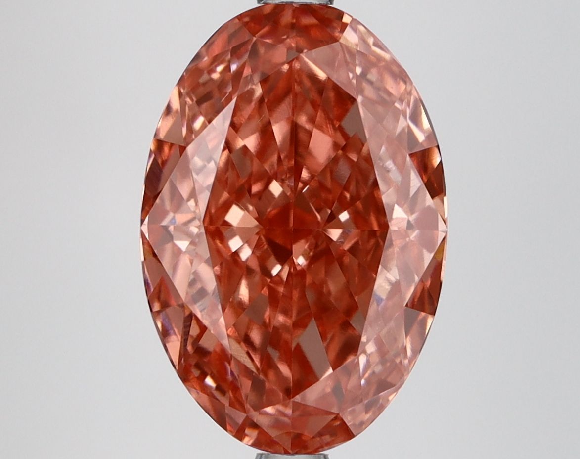 4.36 ct. oval Lab Grown Diamond front image