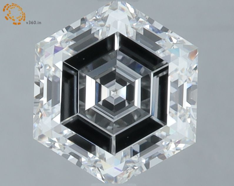 2.09 ct lab-grown Hexagonal Diamond