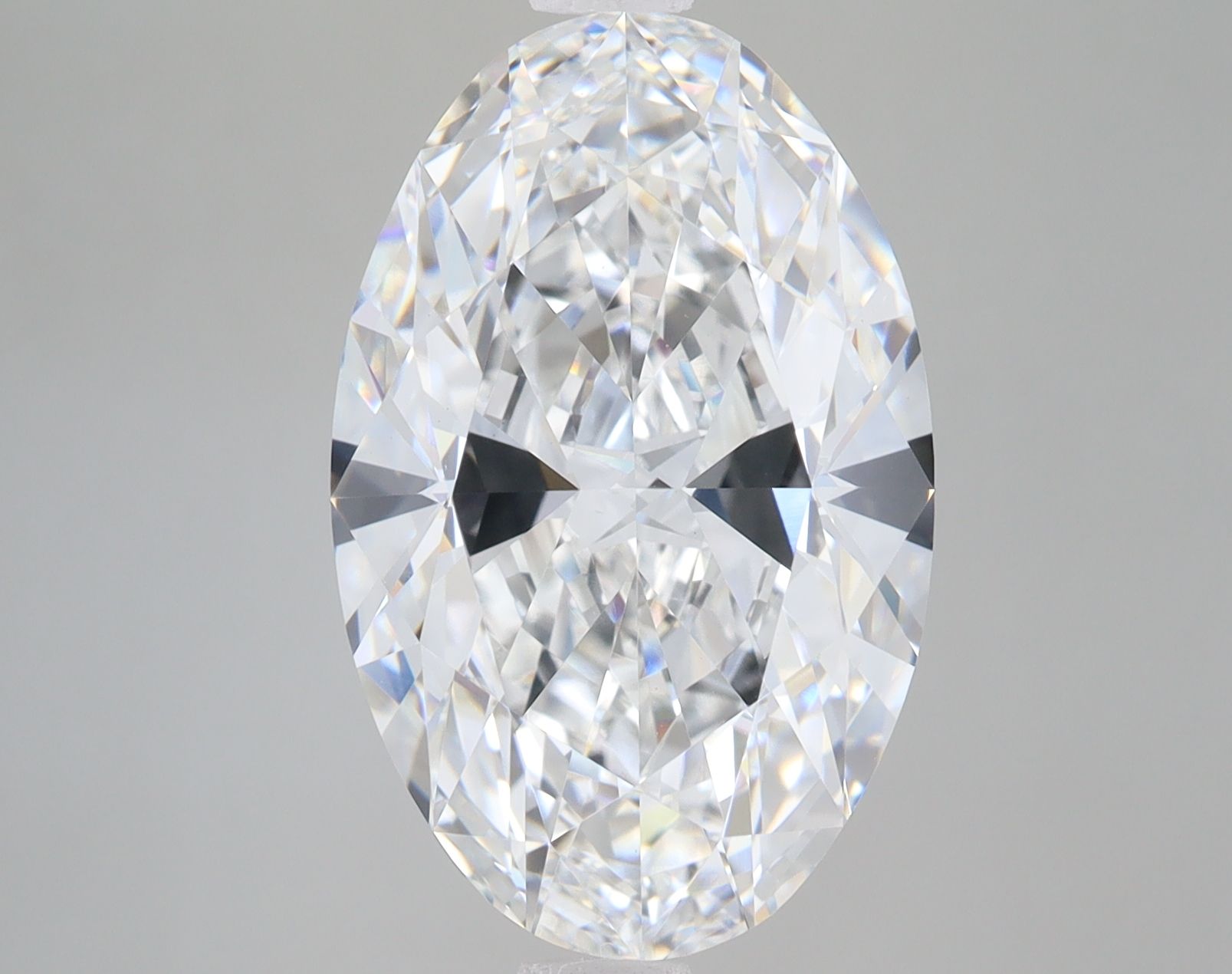 7.42 ct. oval Lab Grown Diamond front image