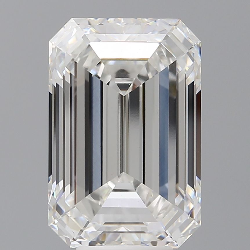 7.99 ct. emerald Lab Grown Diamond front image
