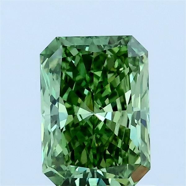 1.0 CT Fancy Vivid Green RADIANT