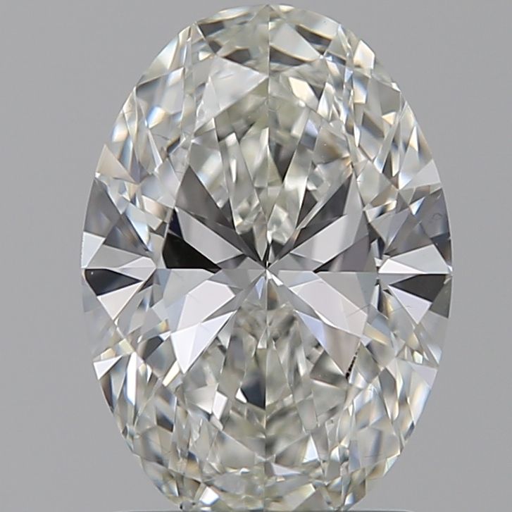 1.51 ct. oval Lab Grown Diamond front image