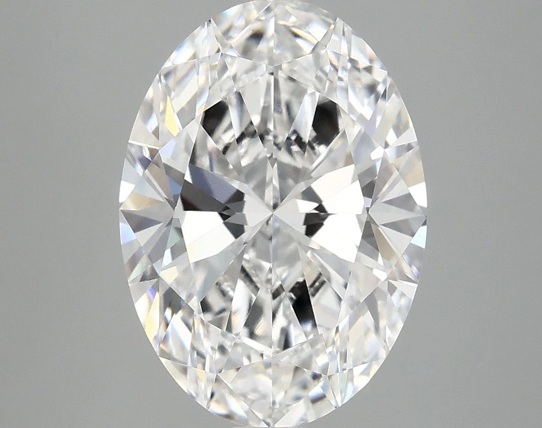 3.95 ct. oval Lab Grown Diamond front image