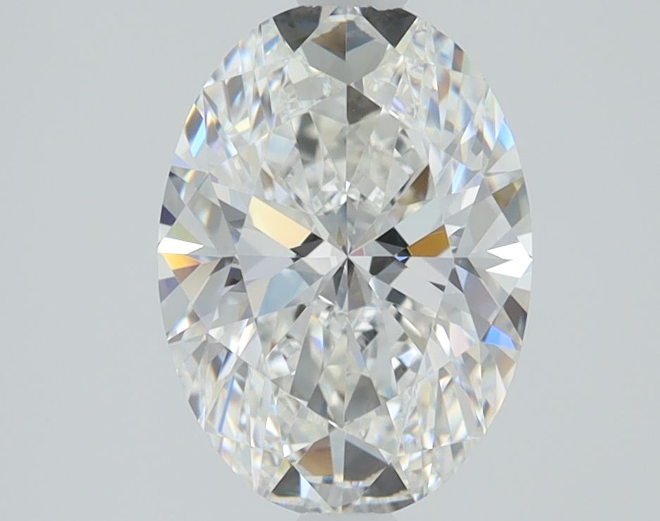 2.87 ct. oval Lab Grown Diamond front image