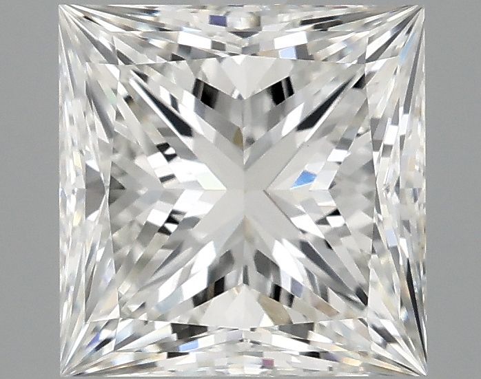 3.02 ct. princess Lab Grown Diamond front image