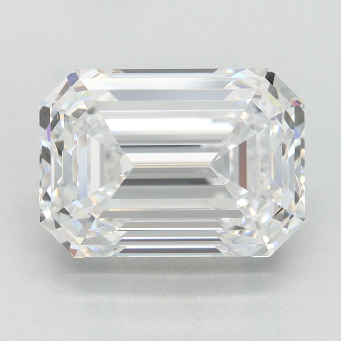 Diamant Émeraude 4.02 ct - Couleur D - Pureté VVS2