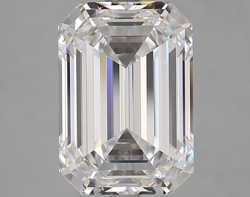 Diamant Émeraude 4.02 ct - Couleur D - Pureté VVS1