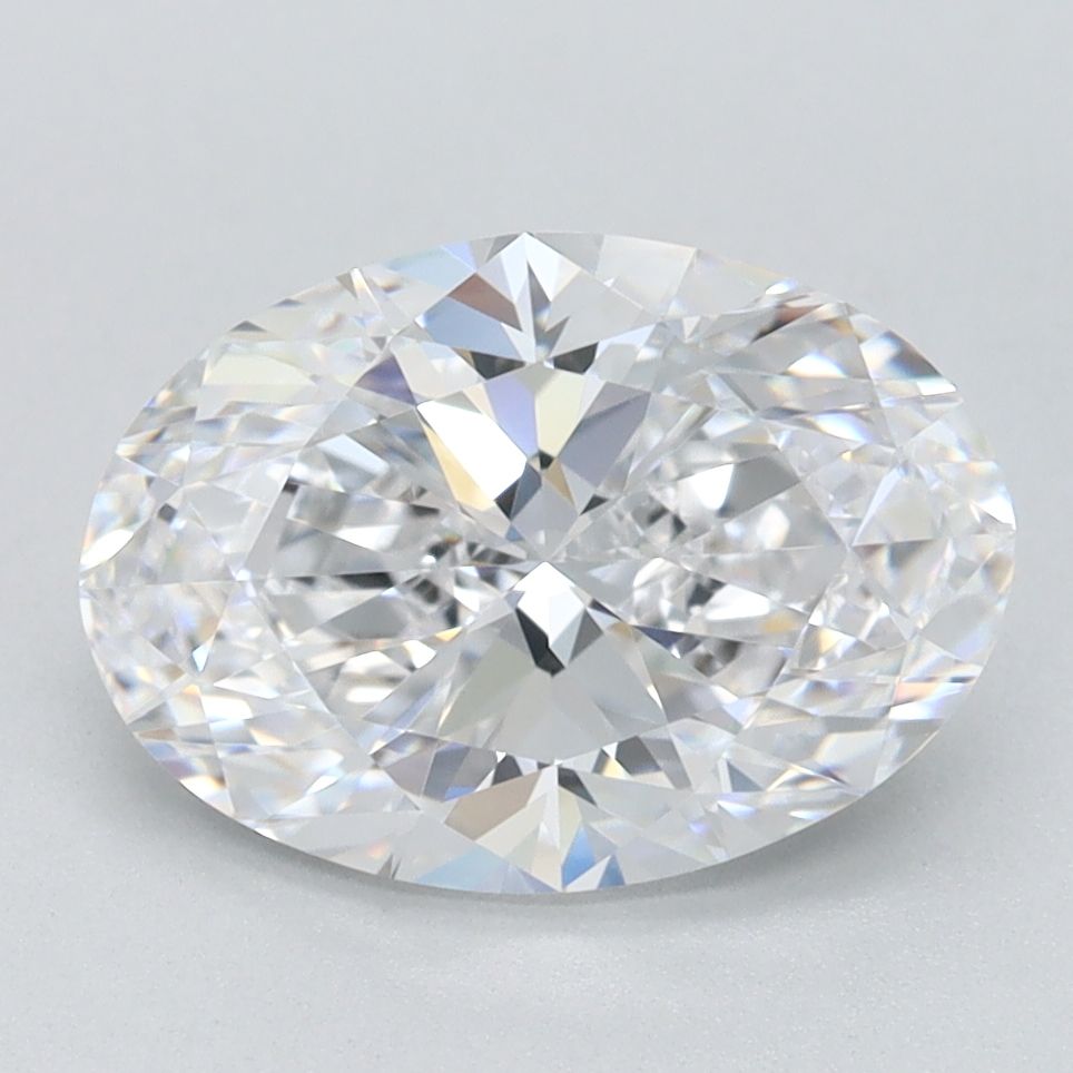 2.01 ct. oval Lab Grown Diamond front image