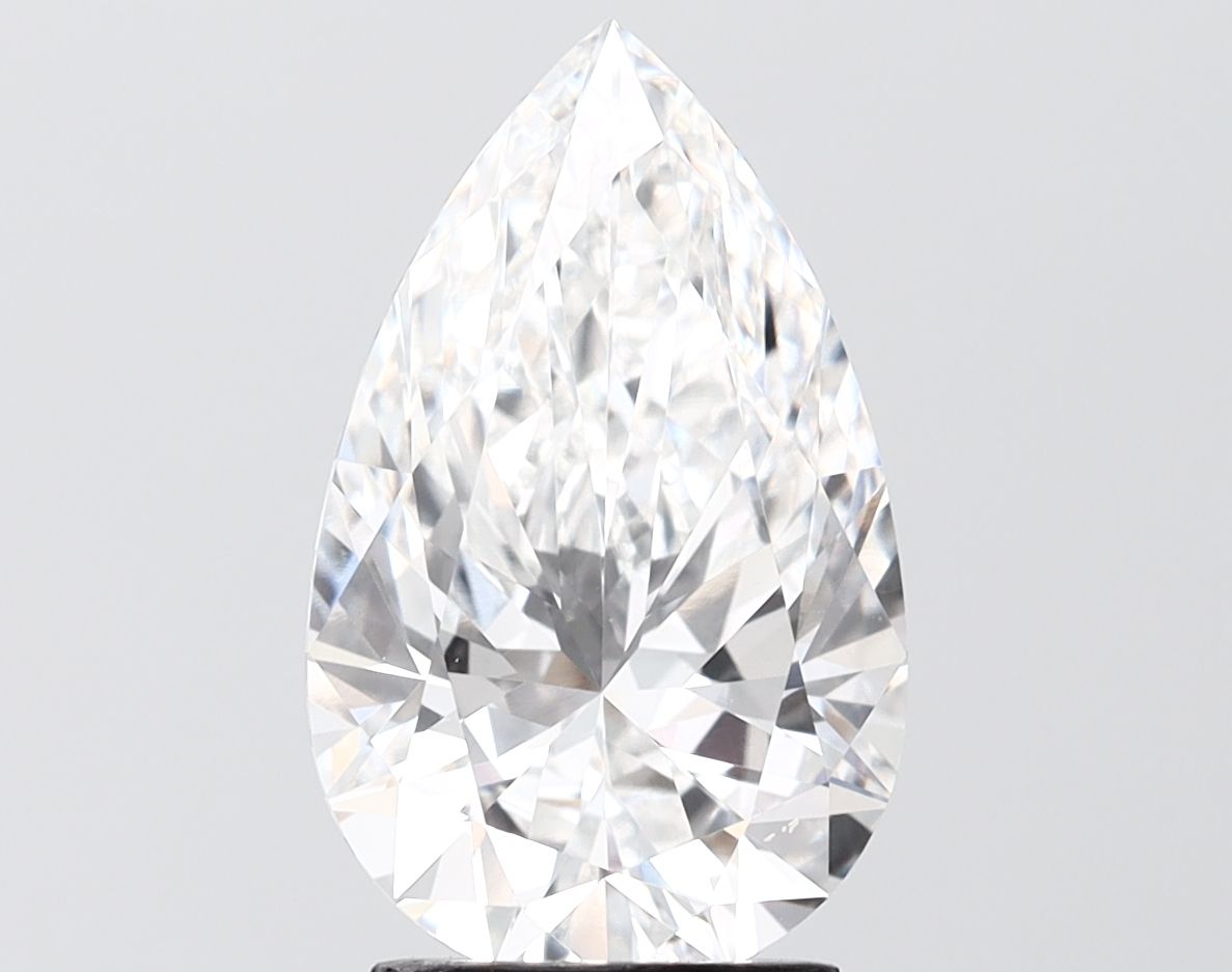 3.58 ct. pear Lab Grown Diamond front image