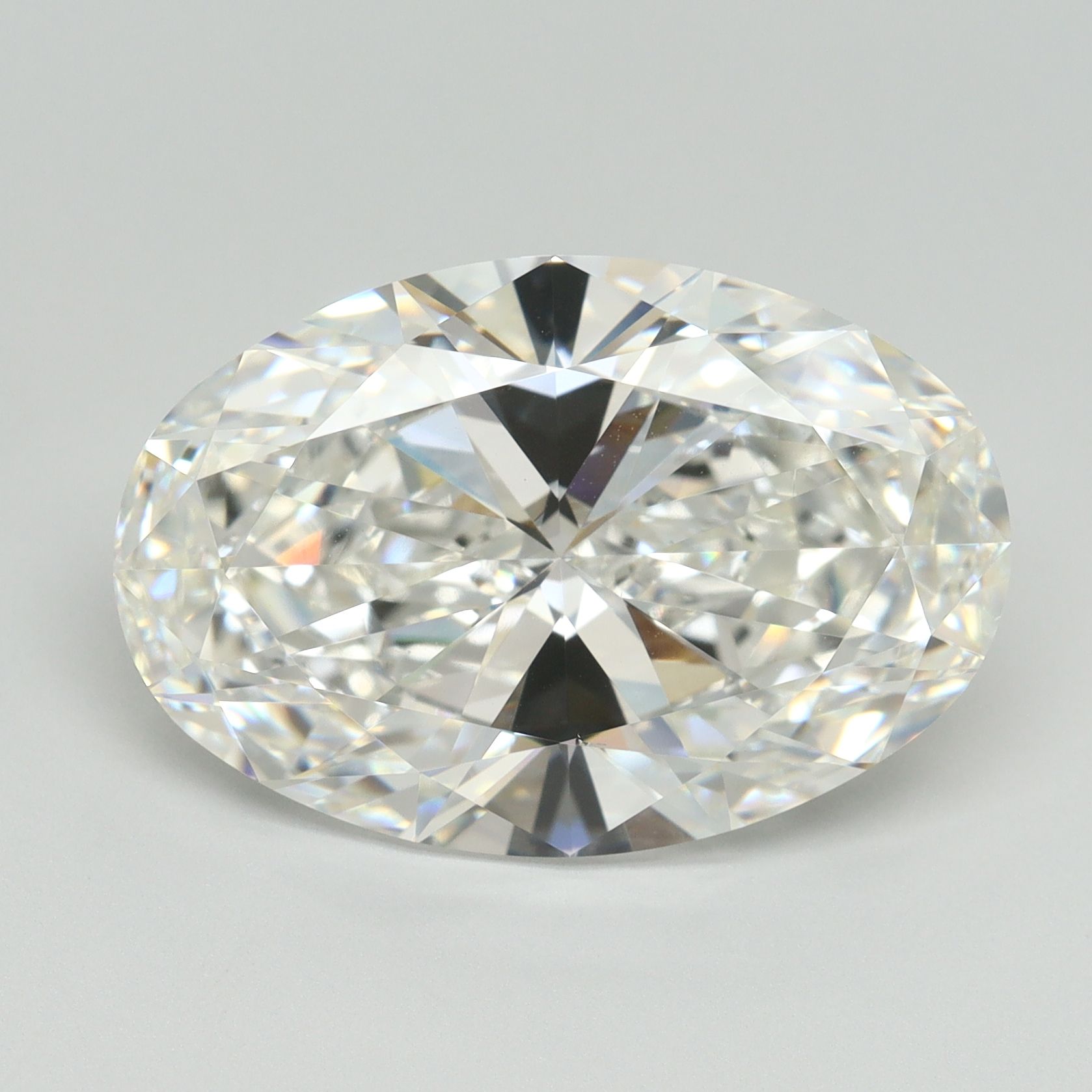 10.09 ct. oval Lab Grown Diamond front image