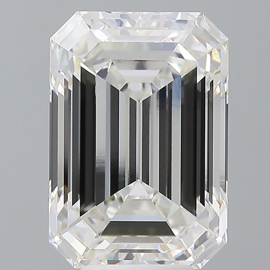 7.09 ct. emerald Lab Grown Diamond front image