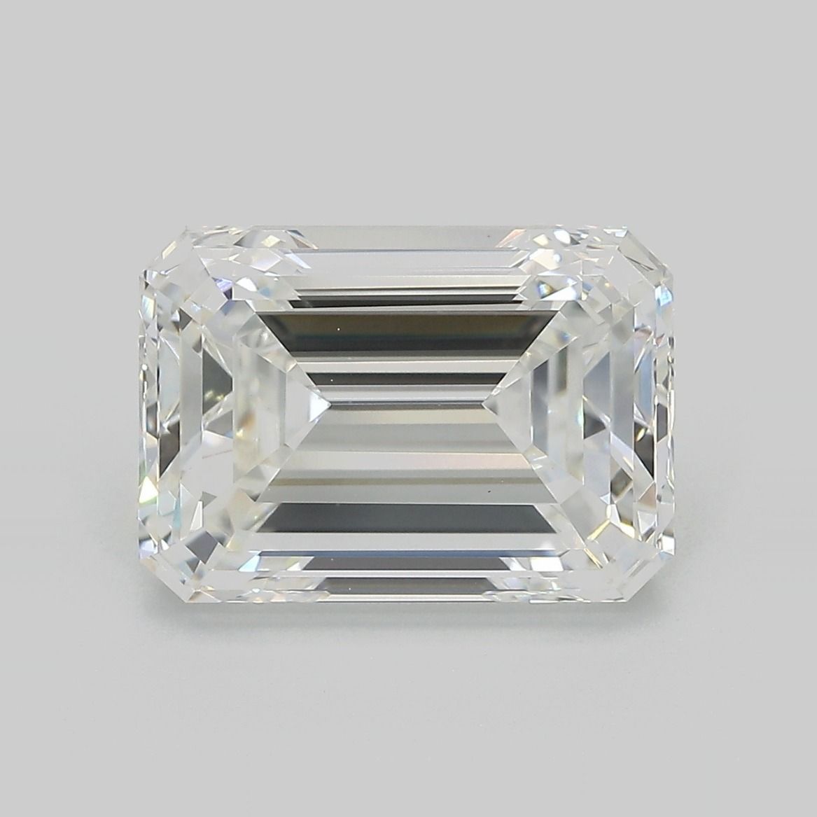 6.38 ct. emerald Lab Grown Diamond front image