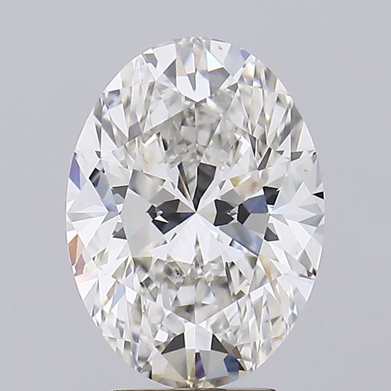 4.11 ct. oval Lab Grown Diamond front image
